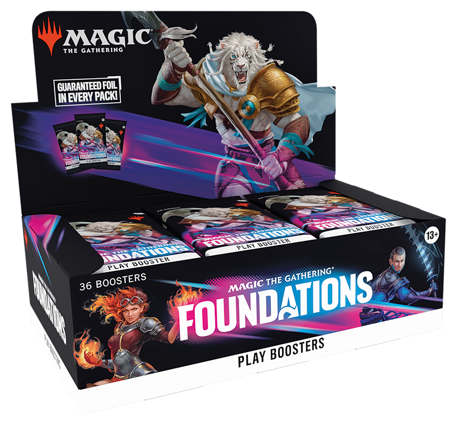 Magic: The Gathering Foundations Play Booster Box | 36 Play Boosters | MTG NZ