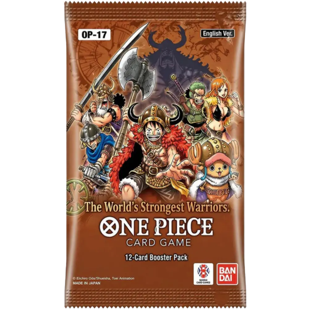 One Piece Card Game OP-17: The World's Strongest Warriors Booster Pack NZ (Preorder)