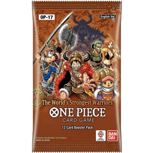 One Piece Card Game OP-17: The World's Strongest Warriors Booster Pack NZ (Preorder)