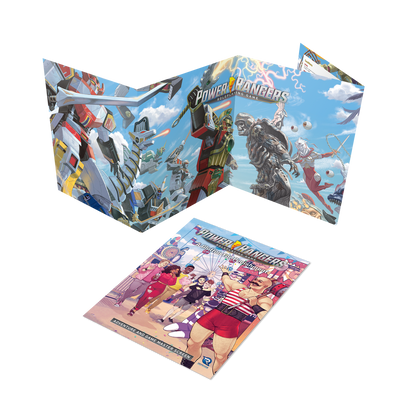 Power Rangers RPG A Glutton for Punishment Adventure & GM Screen