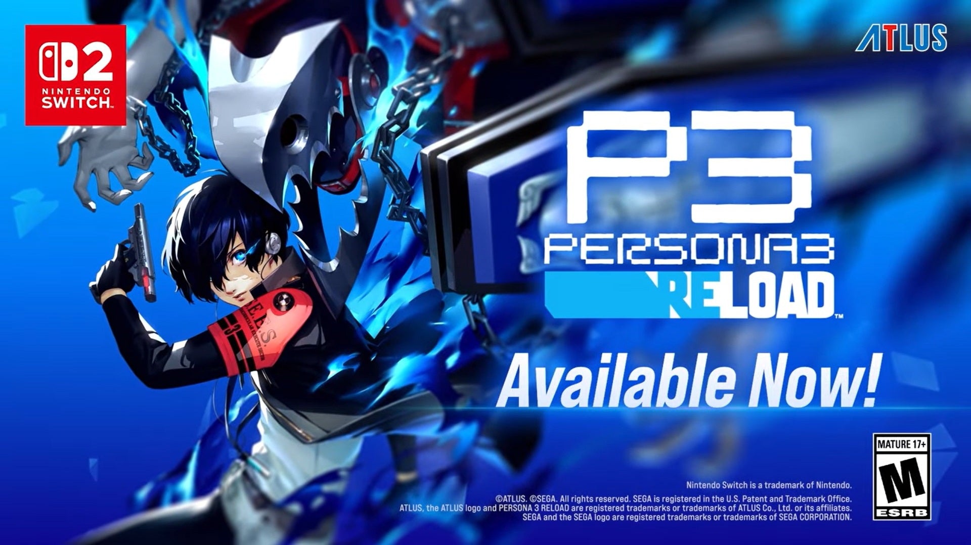 Load video: Persona 3 reload Nintendo switch 2