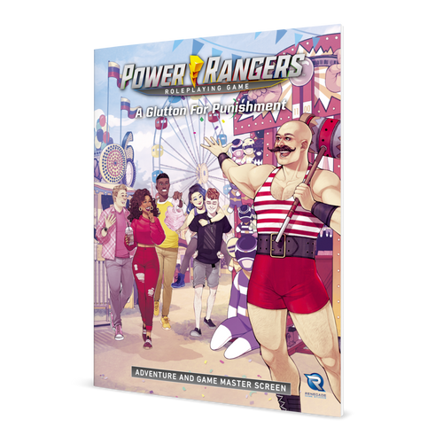 Power Rangers RPG A Glutton for Punishment Adventure & GM Screen