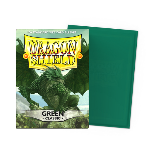 Dragon Shield Green - Classic Sleeves – AT10004