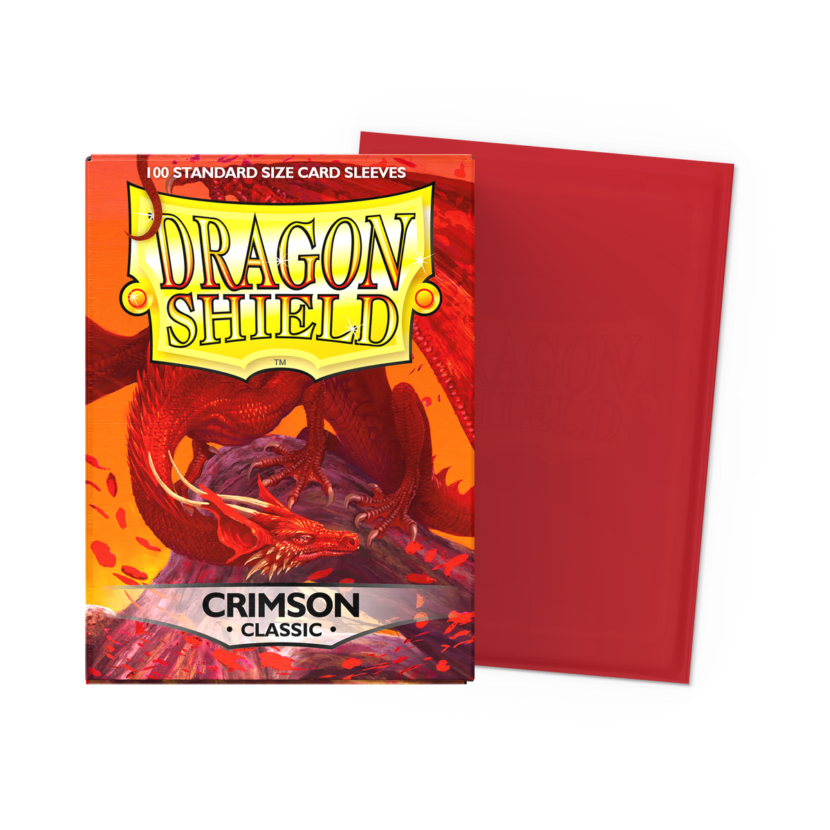 Dragon Shield Crimson - Classic Sleeves – Standard – AT10021