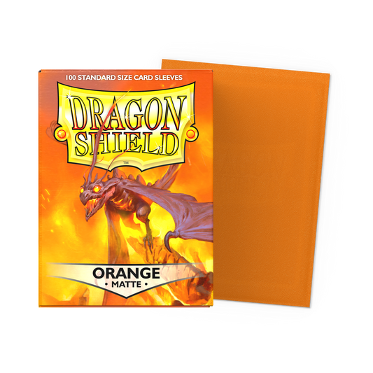 Dragon Shield Orange - Matte Sleeves – Standard – AT11013