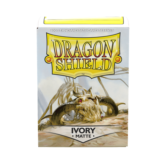 Dragon Shield Ivory - Matte Sleeves – Standard – AT11017