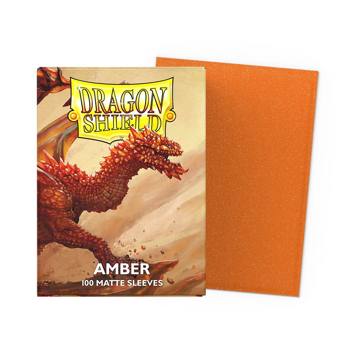 Dragon Shield Amber - Matte Sleeves – Standard – AT11059