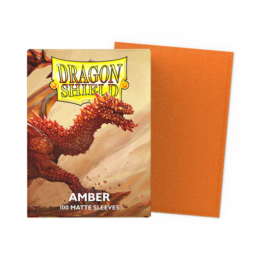 Dragon Shield Amber - Matte Sleeves – Standard – AT11059