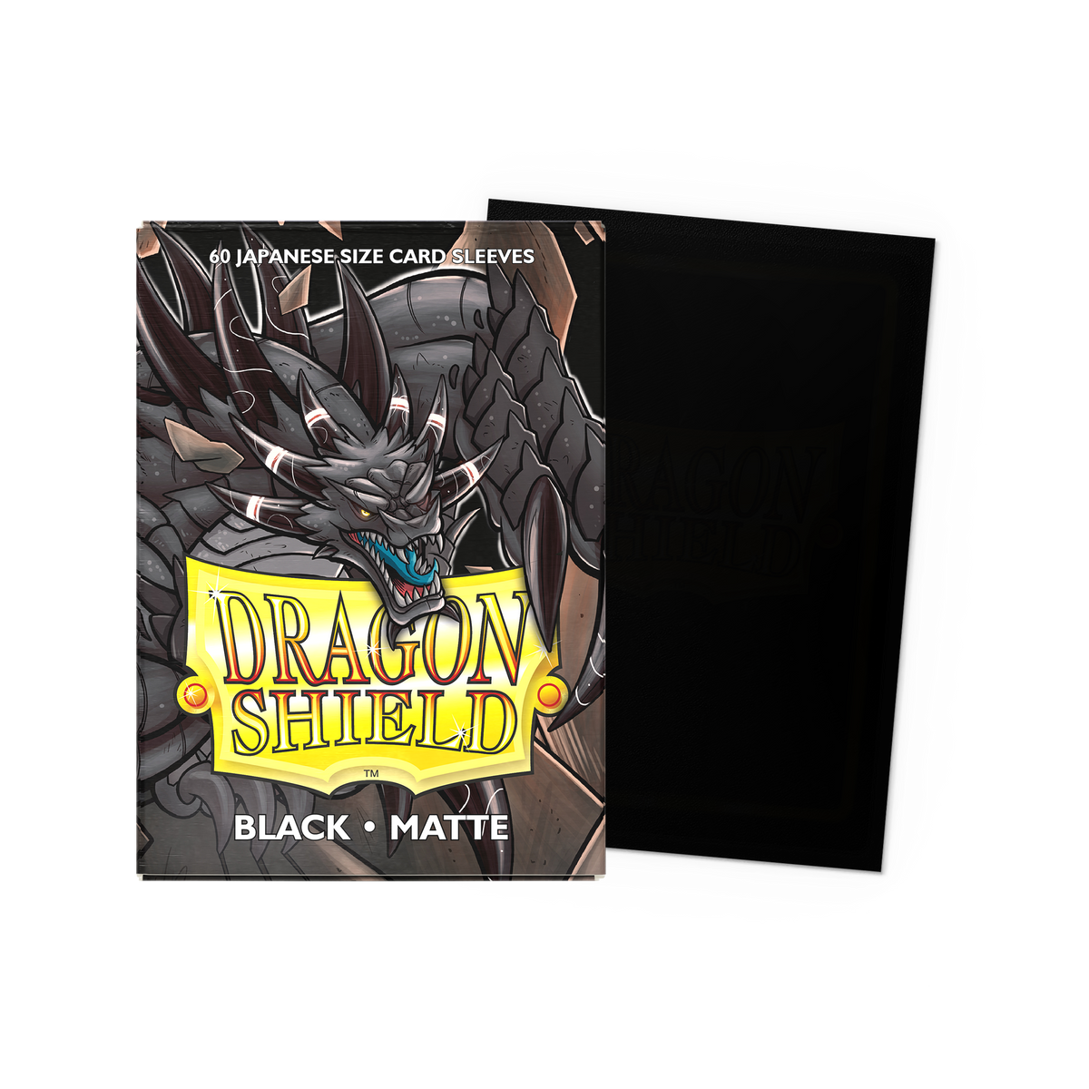 Dragon Shield Black - Matte Sleeves – Japanese – AT11102