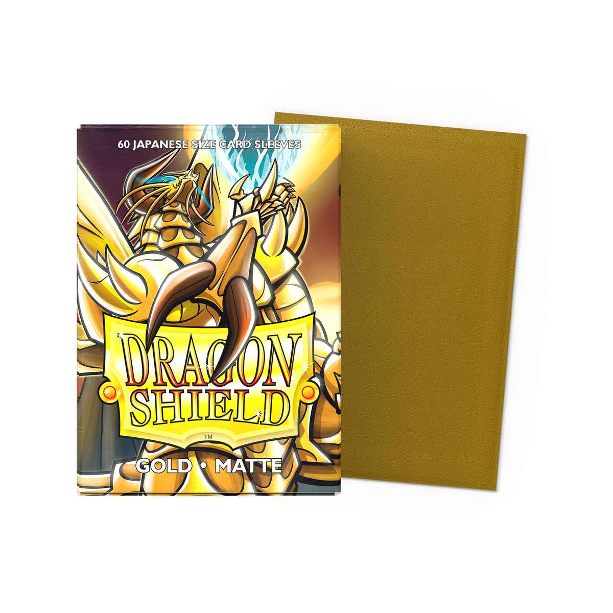 Dragon Shield Gold - Matte Sleeves – Japanese – AT11106