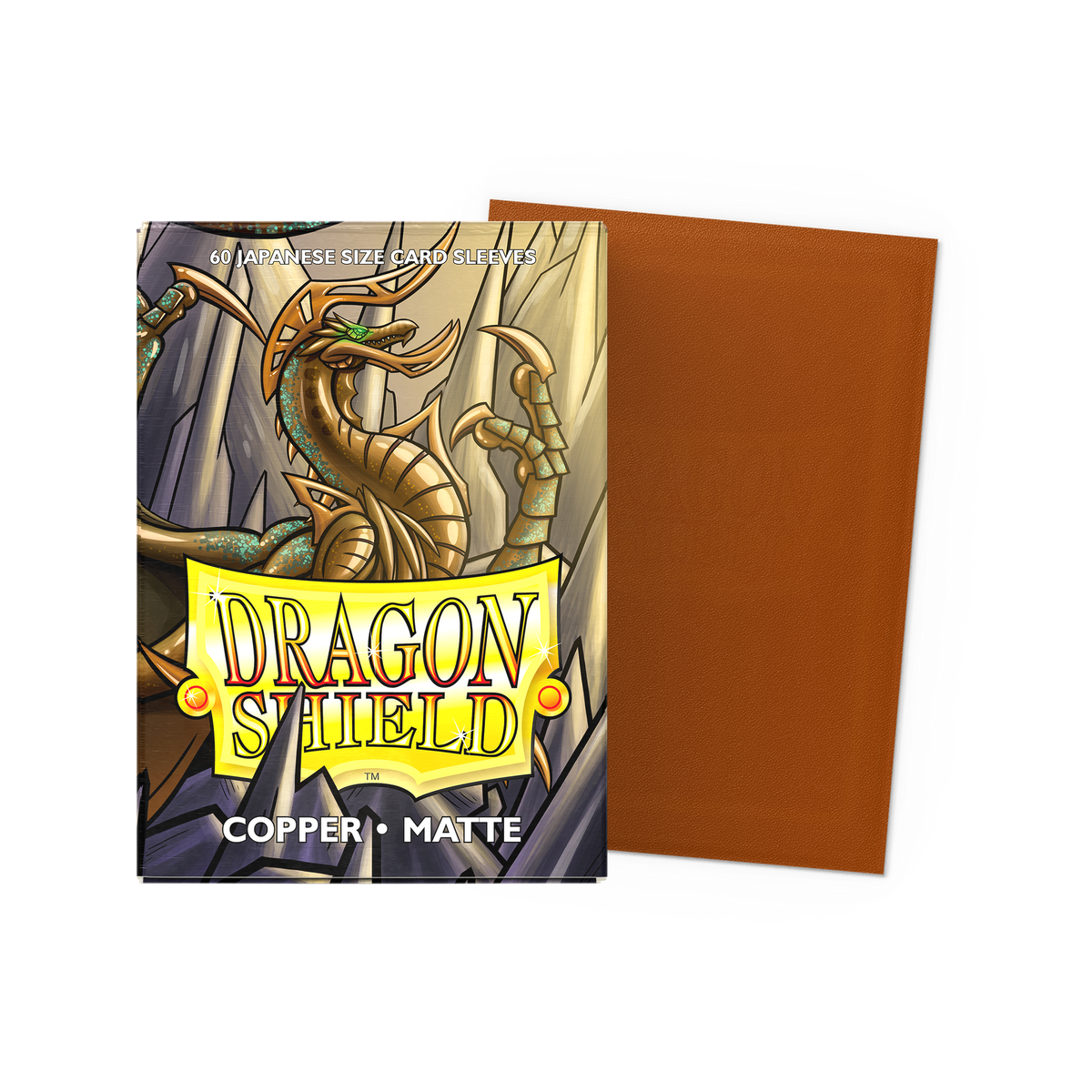 Dragon Shield Copper - Matte Sleeves – Japanese – AT11116