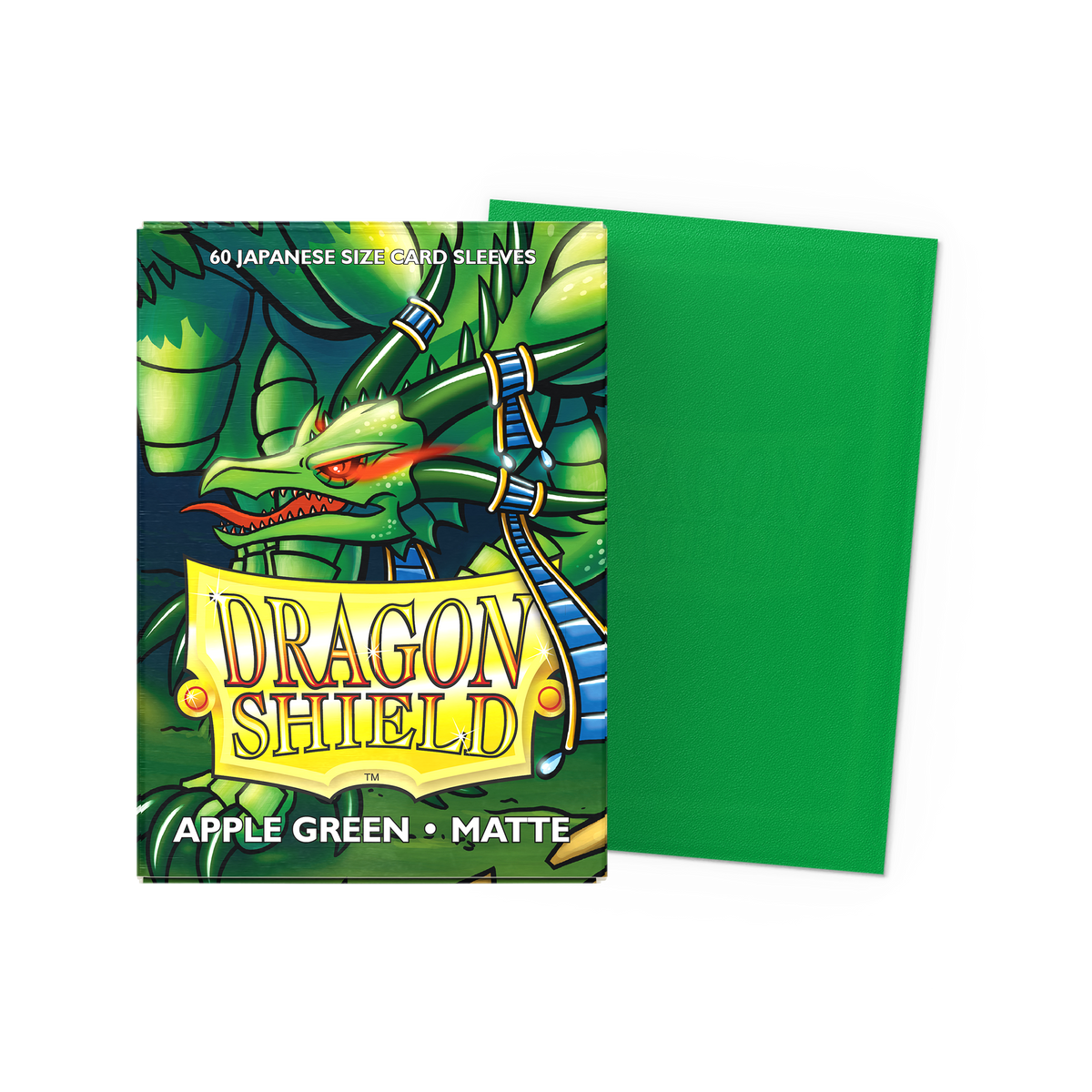 Dragon Shield Apple Green - Matte Sleeves – Japanese – AT11118