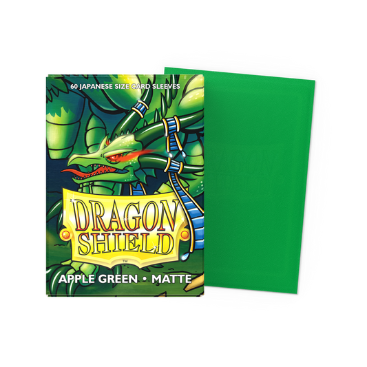 Dragon Shield Apple Green - Matte Sleeves – Japanese – AT11118