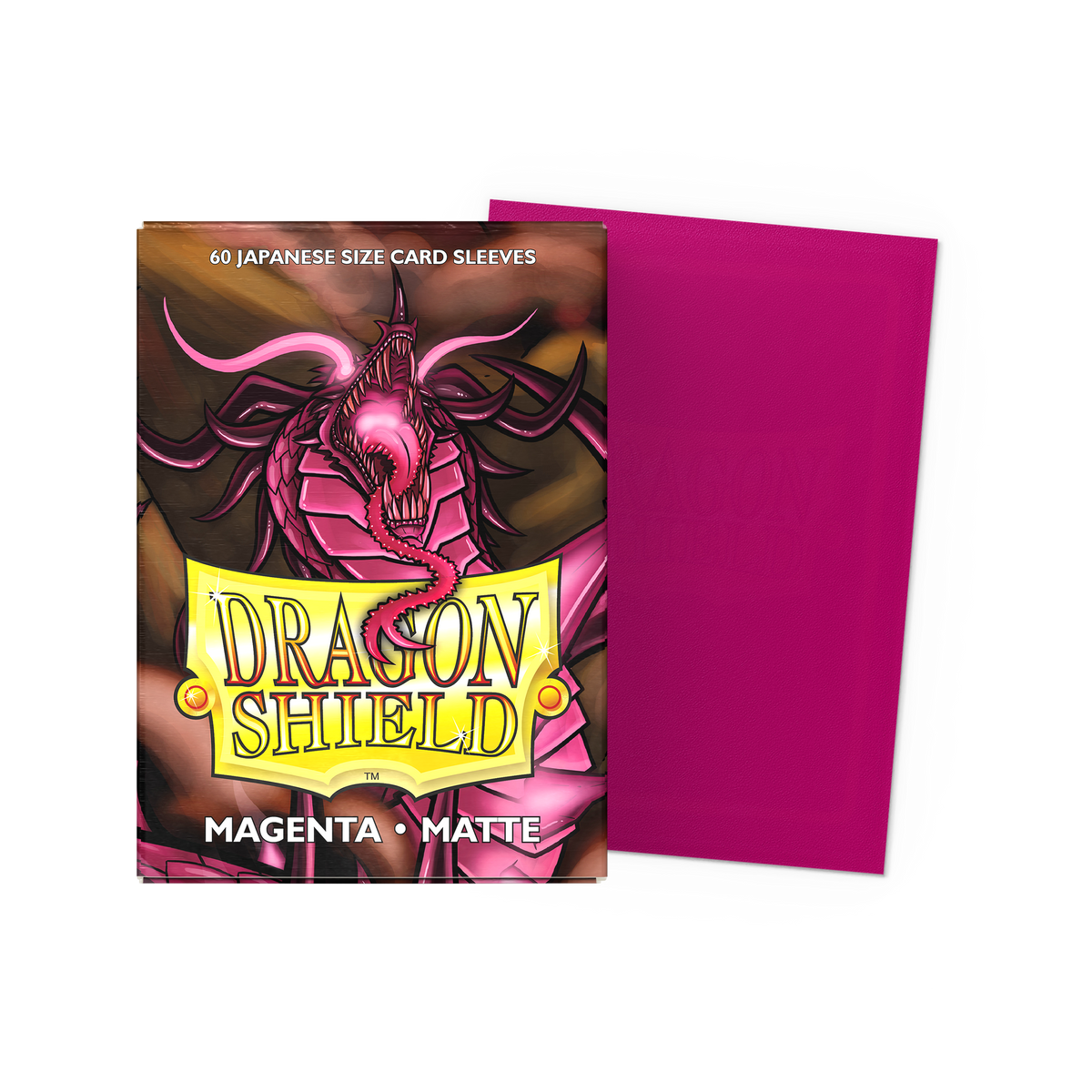Dragon Shield Magenta - Matte Sleeves – Japanese – AT11126