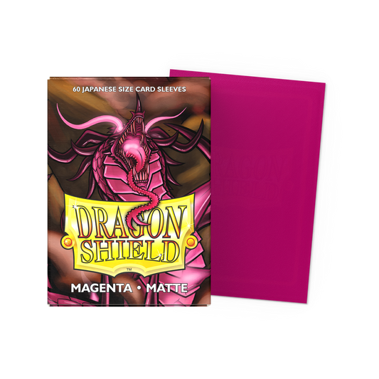 Dragon Shield Magenta - Matte Sleeves – Japanese – AT11126