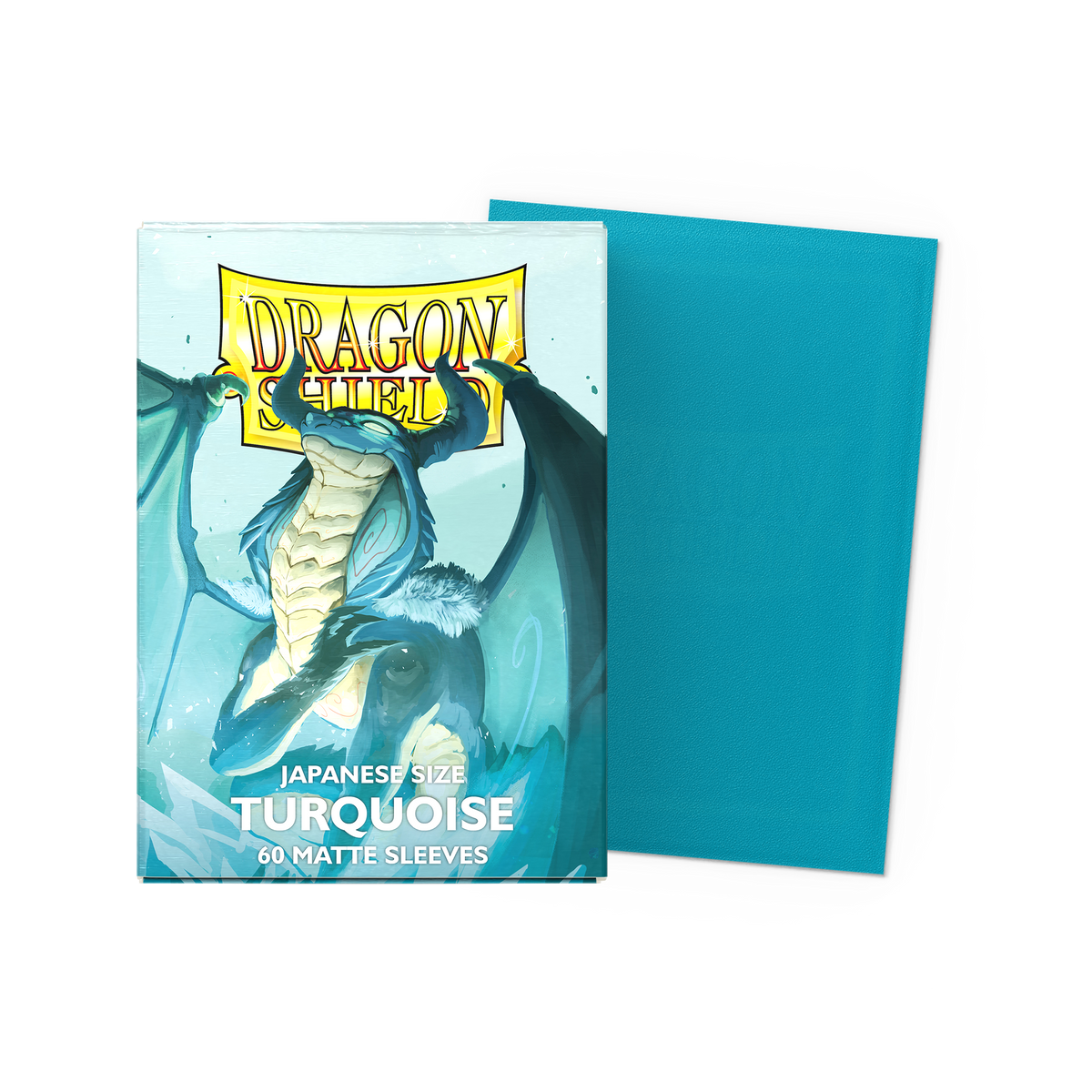 Dragon Shield Turquoise - Players' Choice Matte Sleeves – Japanese – AT11155