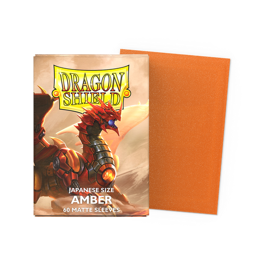Dragon Shield Amber - Matte Sleeves – Japanese – AT11159