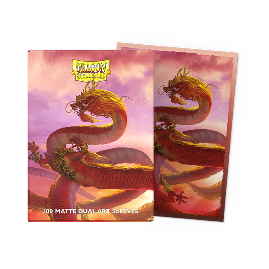 Dragon Shield Wood Dragon 2024 - Matte Dual Art Sleeves – Standard – AT12186