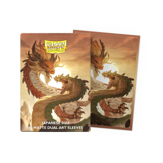 Dragon Shield Wood Snake 2025 - Matte Dual Art Sleeves – Japanese – AT12616