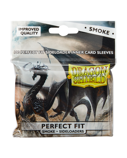 Dragon Shield Smoke - Sideloading Perfect Fit Sleeves - Standard Size – AT13123