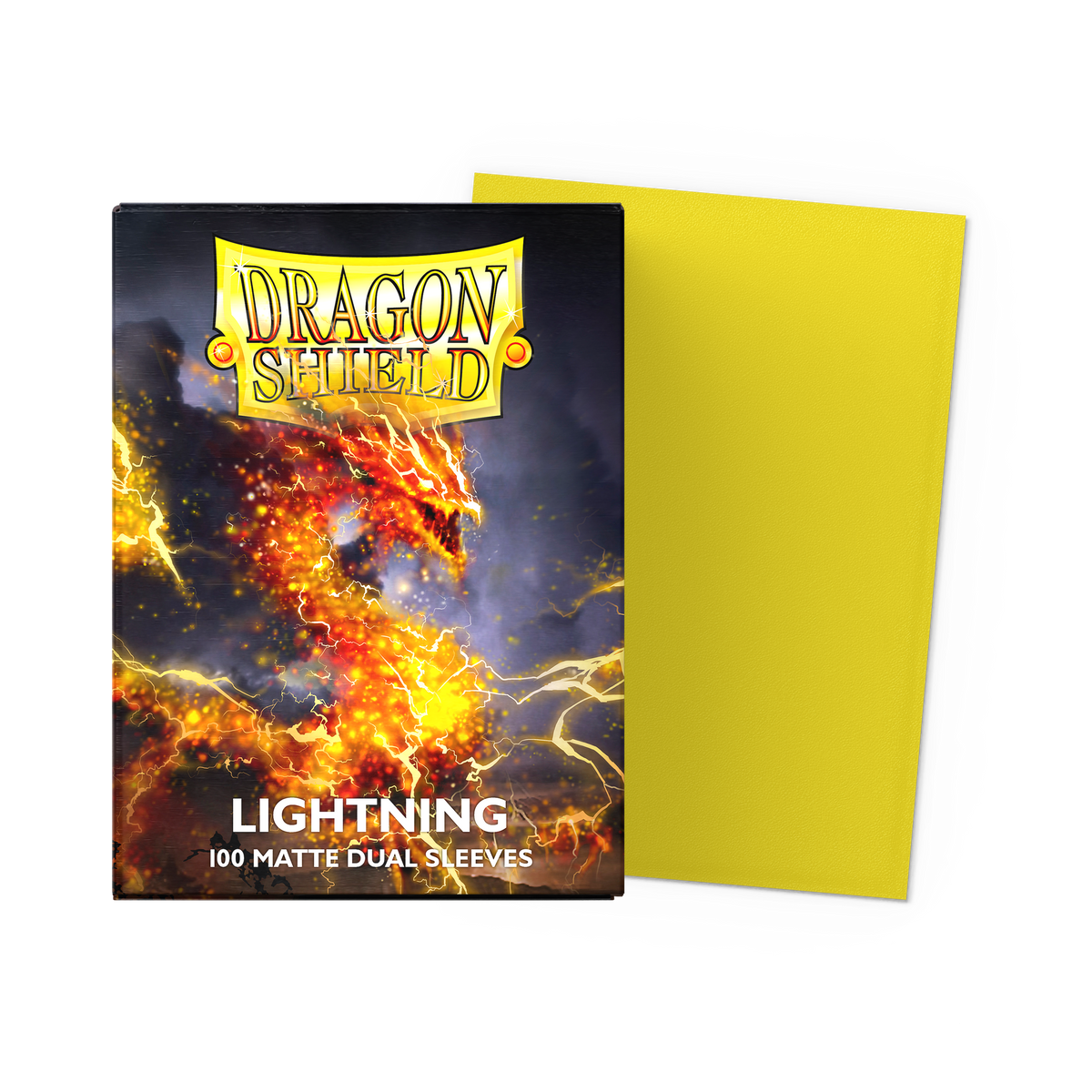 Dragon Shield Lightning - Matte Dual Sleeves – Standard – AT15047