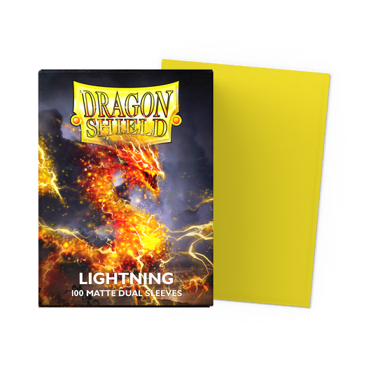 Dragon Shield Lightning - Matte Dual Sleeves – Standard – AT15047