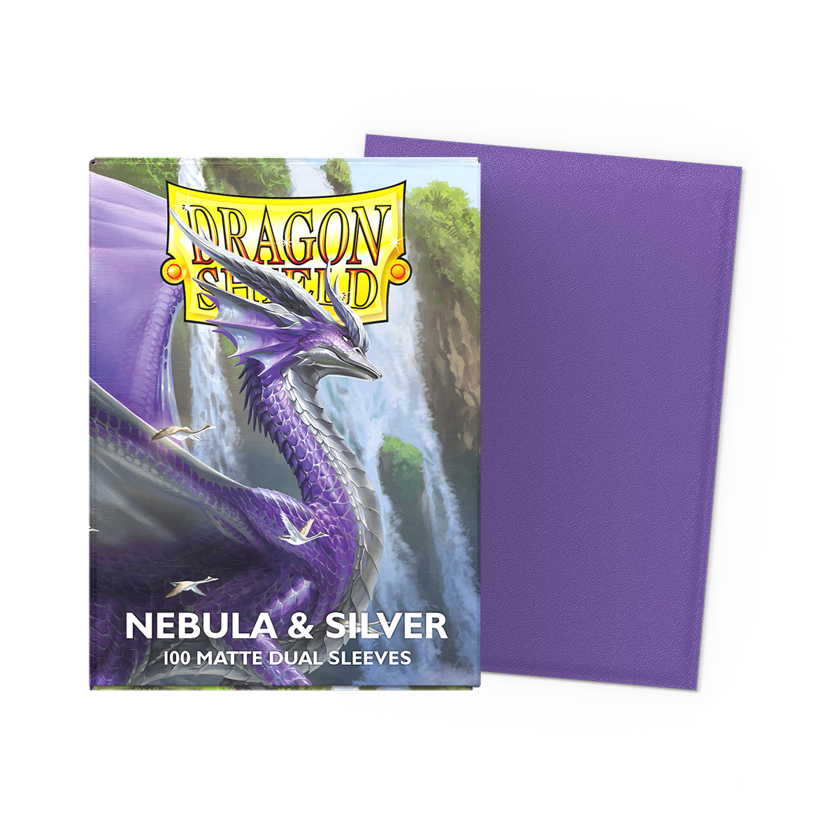 Dragon Shield Nebula & Silver - Matte Dual Sleeves – AT15075