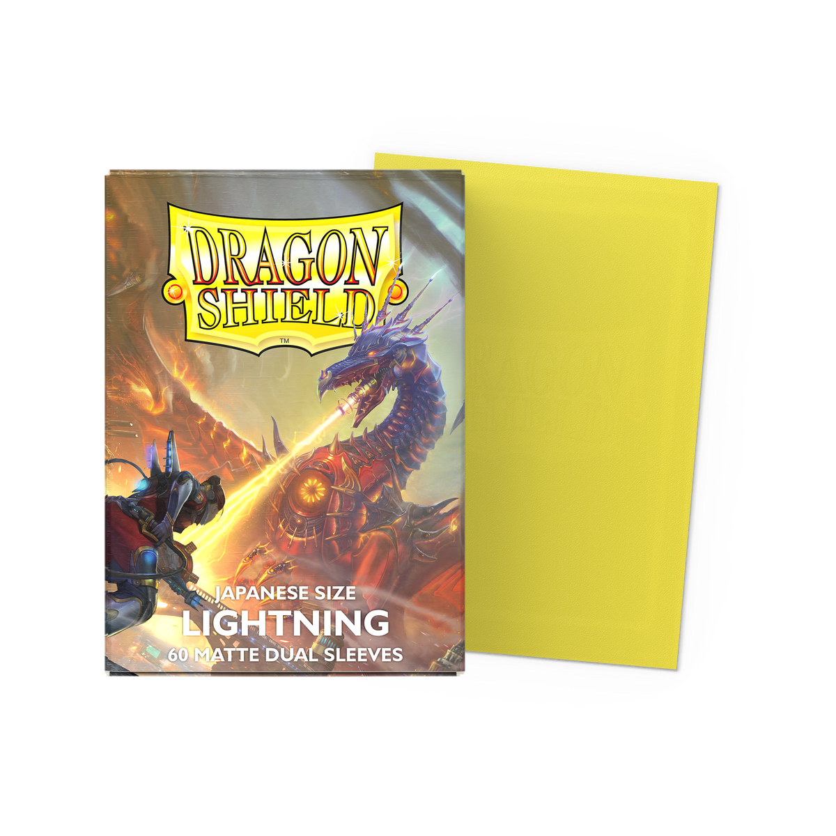 Dragon Shield Lightning - Matte Dual Sleeves – Japanese – AT15147