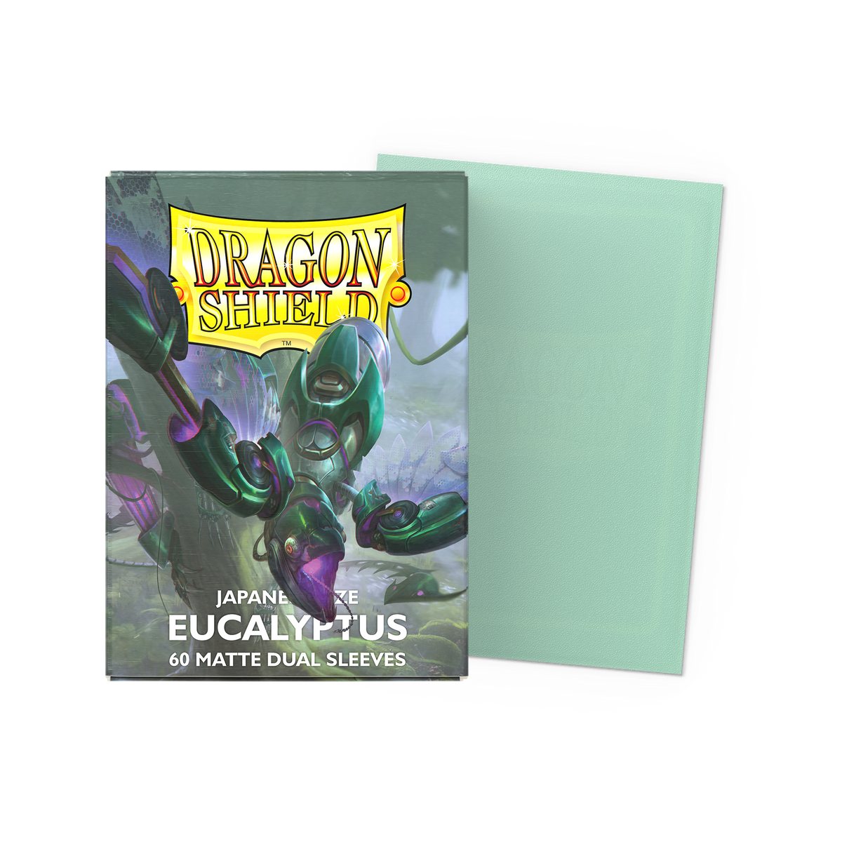Dragon Shield Eucalyptus - Matte Dual Sleeves – Japanese – AT15149