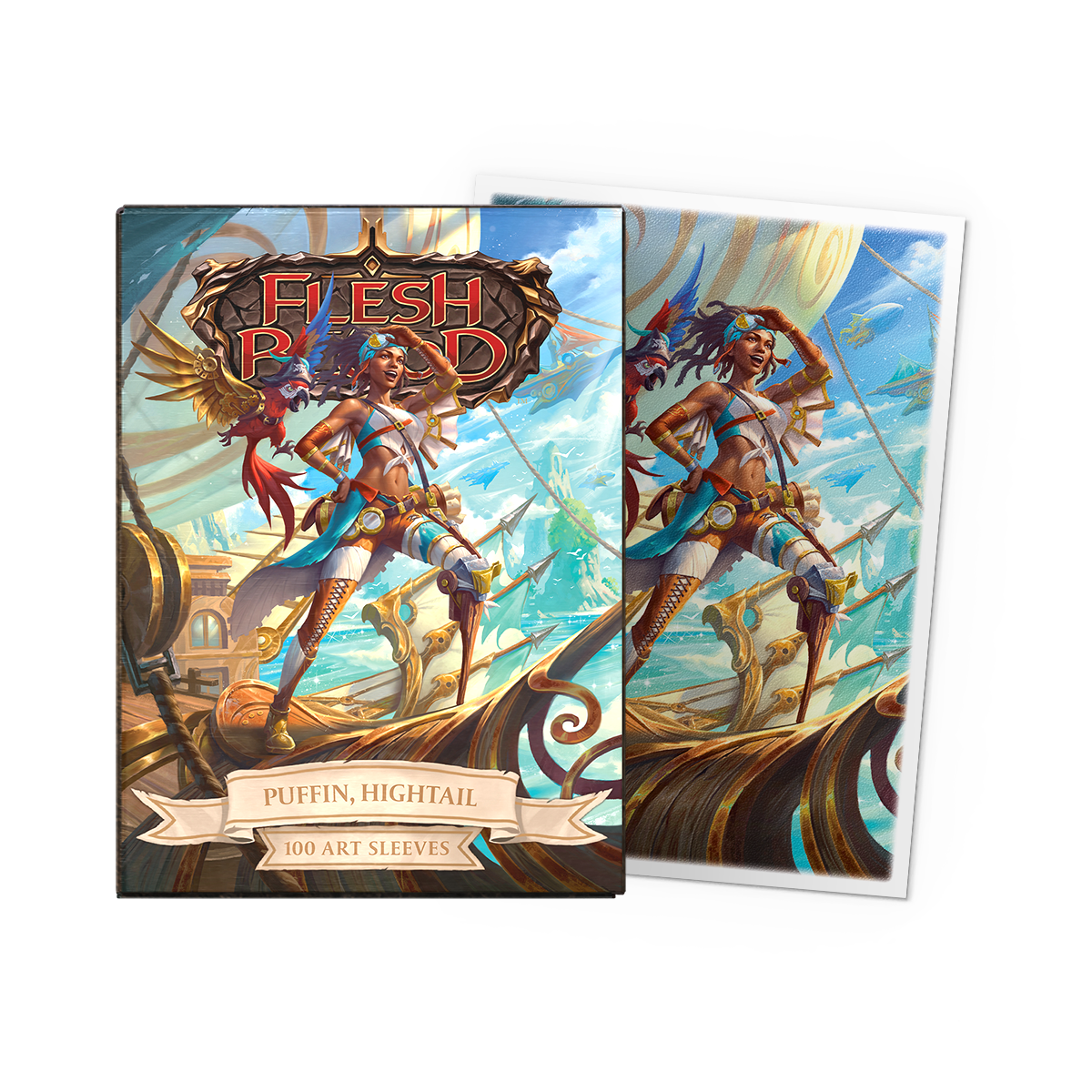 Dragon Shield Puffin: Hightail - Matte Art Sleeves – AT16149