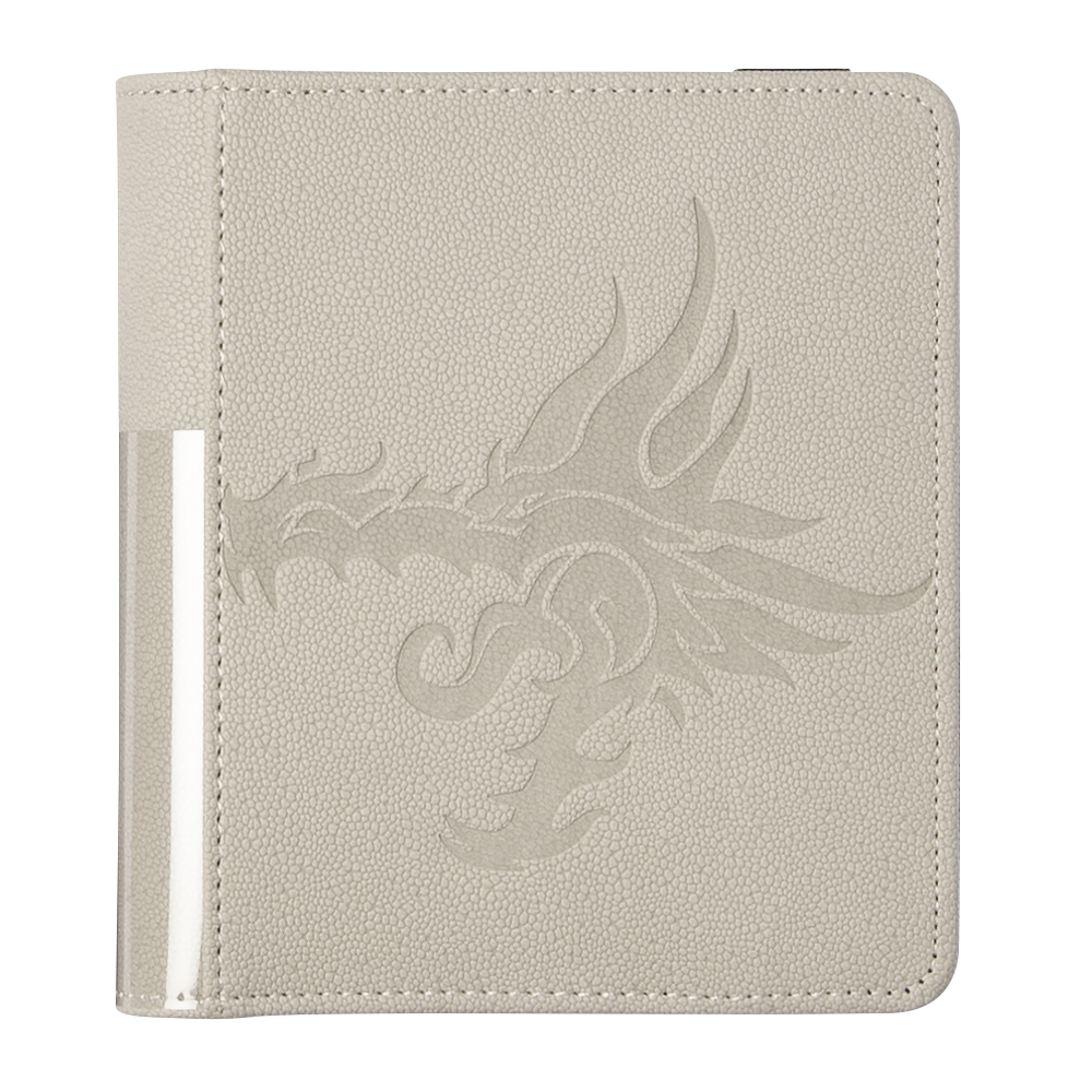 Dragon Shield Card Codex Portfolio 80 - Ashen White – AT35012