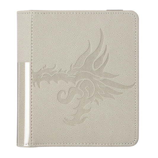 Dragon Shield Card Codex Portfolio 80 - Ashen White – AT35012