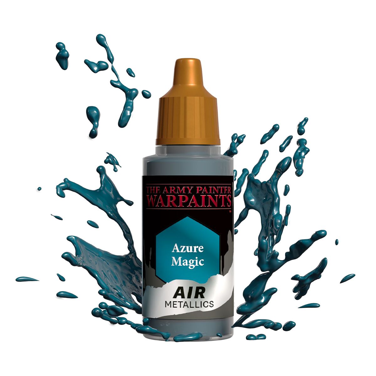 The Army Painter Warpaints Air Metallics: Azure Magic 18 ml – paint bottle