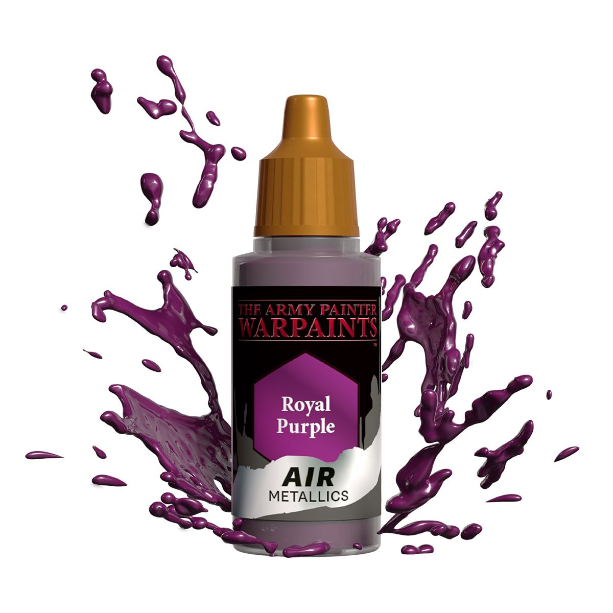 The Army Painter Warpaints Air Metallics: Royal Purple 18 ml – paint bottle