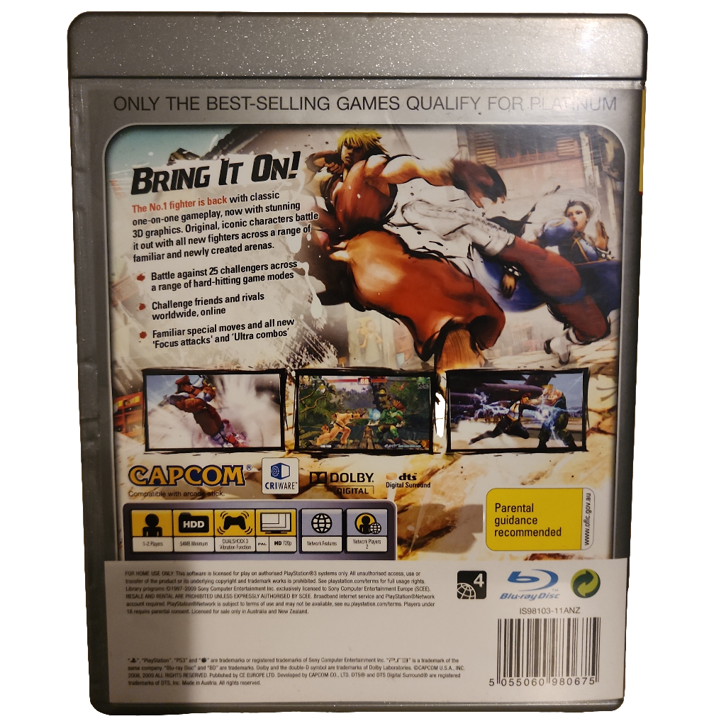 Street Fighter 4 **Preowned** – Video Games – HobbiXchange Christchurch NZ