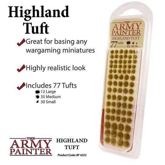 The Army Painter Highland Tuft – product and packaging