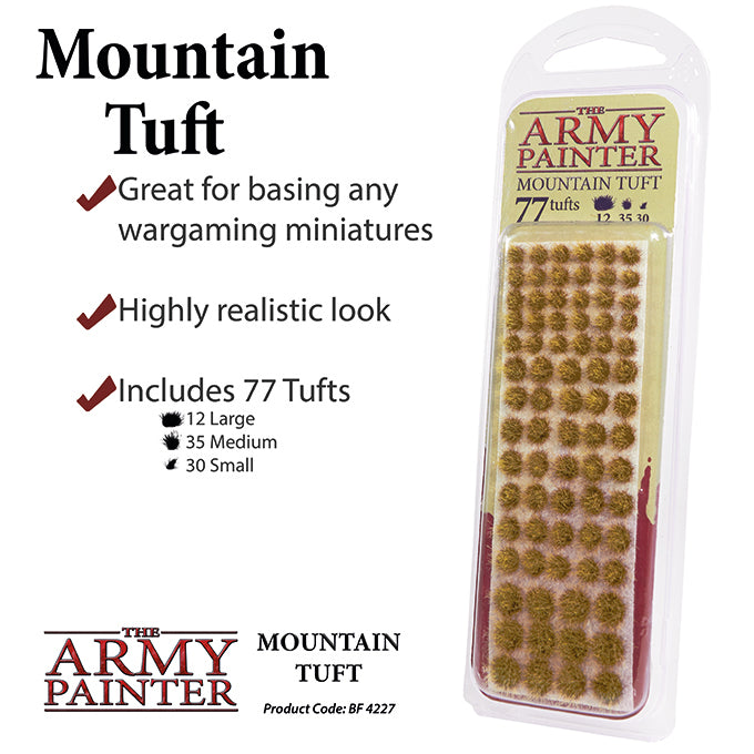 The Army Painter Mountain Tuft – product and packaging
