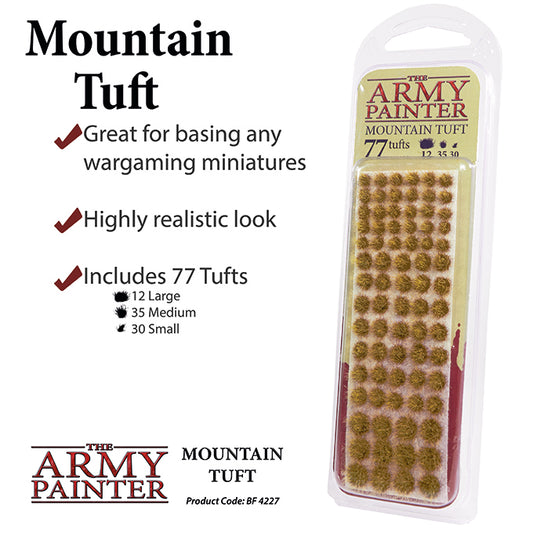 The Army Painter Mountain Tuft – product and packaging
