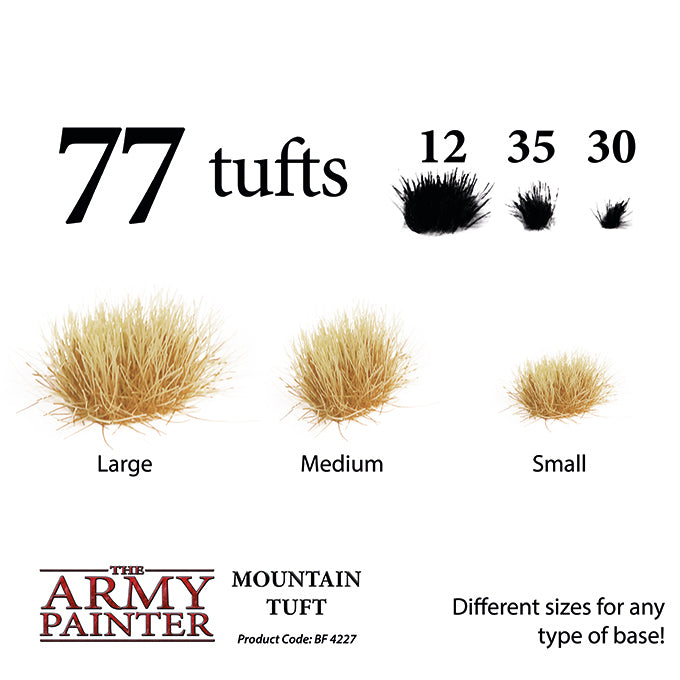 The Army Painter Mountain Tuft – dimensions, features and use information