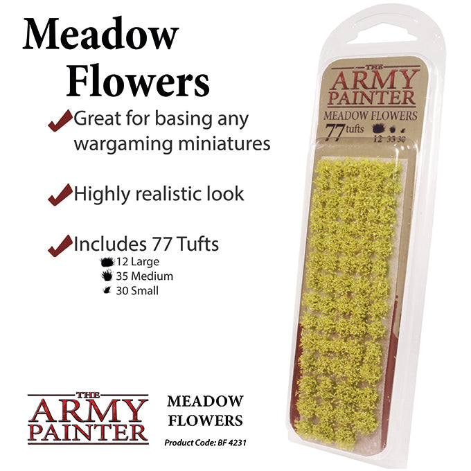 The Army Painter Meadow Flowers Tuft – product and packaging