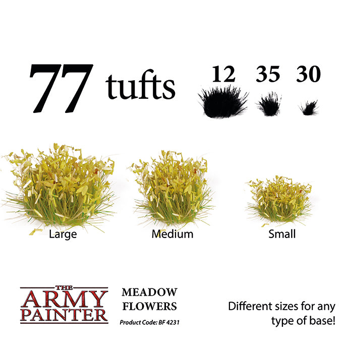 The Army Painter Meadow Flowers Tuft – dimensions, features and use information