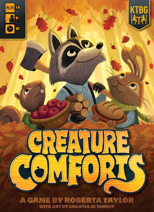 Creature Comforts – front cover artwork
