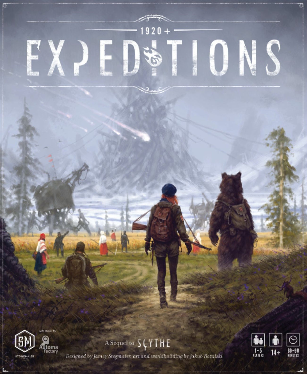 Expeditions – Standard Edition – game box front artwork
