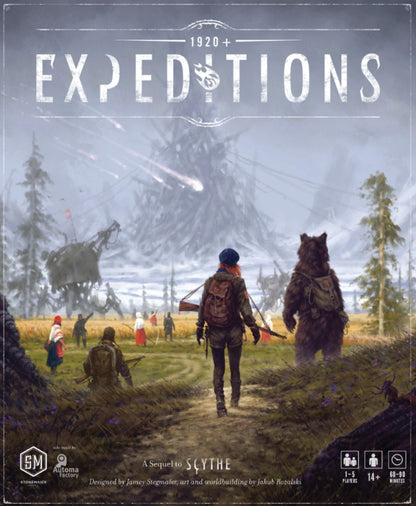 Expeditions – Standard Edition – game box front artwork