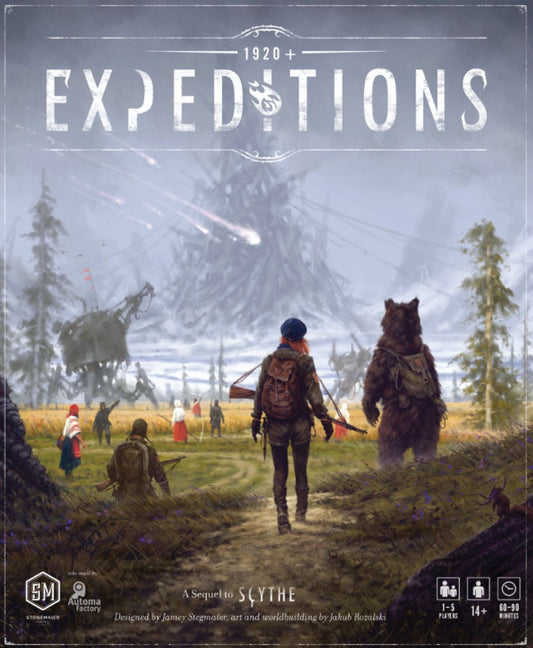 Expeditions – Standard Edition – game box front artwork