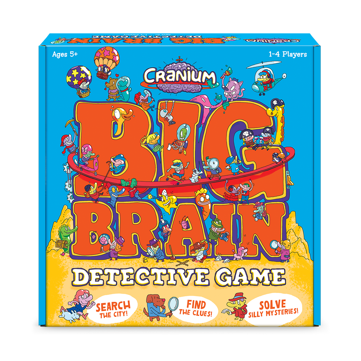 Cranium Big Brain Detective Game – game box front