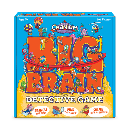 Cranium Big Brain Detective Game – game box front