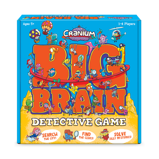 Cranium Big Brain Detective Game – game box front