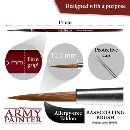 The Army Painter Hobby: Basecoating Brush – dimensions, features and use information