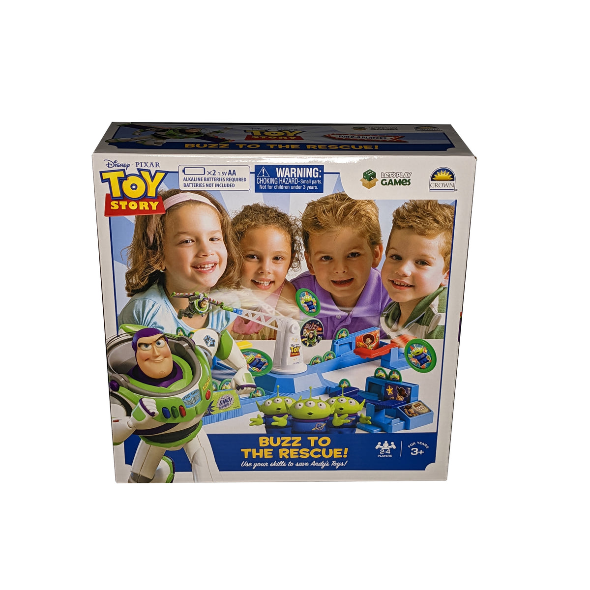 Toy Story - Buzz to the Rescue, Loopin' Louie – game box photographed at an angle